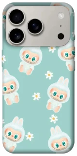 Чохол на Apple iPhone 17 Pro (6.3") Labubu Green фото 1 з 1