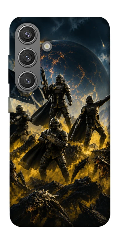 Чохол на Samsung Galaxy S24 FE HELLDIVERS фото 1 з 1