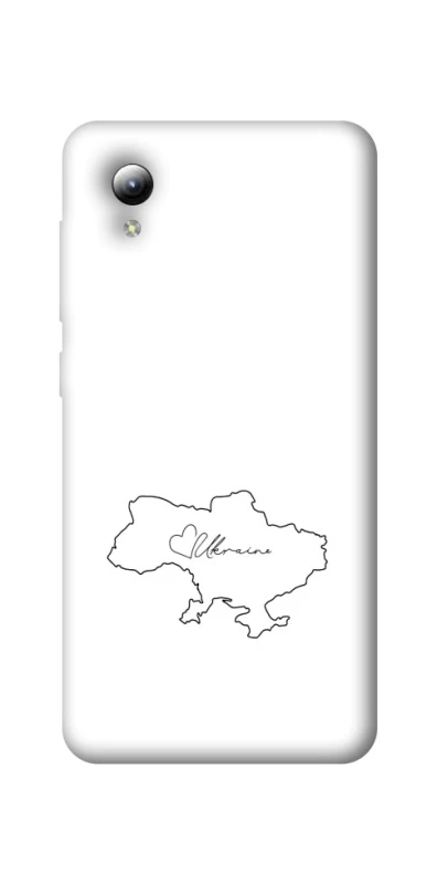 Чехол на ZTE Blade A3 (2019) Ukraine map фото 1 из 1