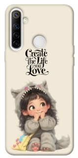 Чехол на Realme 6i Create the life you love фото 1 из 1