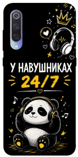 Чехол на Xiaomi Mi 9 У навушниках 24/7 фото 1 из 1