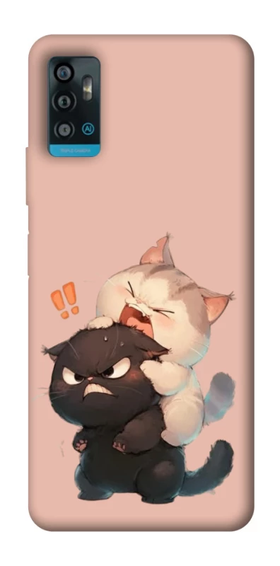 Чохол на ZTE Blade A71 Сat and cat фото 1 з 1