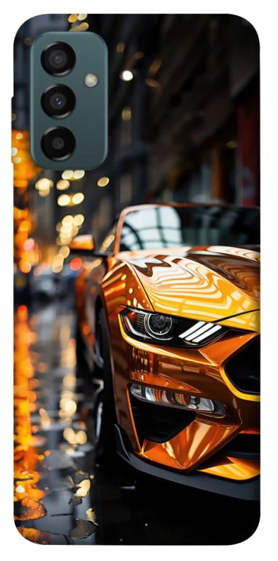 Чохол на Samsung Galaxy M13 4G Golden sports car фото 1 з 1