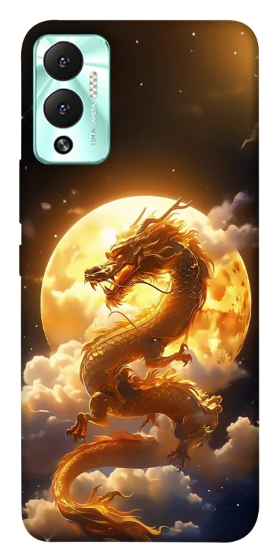 Чохол на Infinix Hot 12 Play Golden Dragon фото 1 з 1