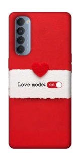 Чохол на Oppo Reno 4 Pro Love Mode ON фото 1 з 1
