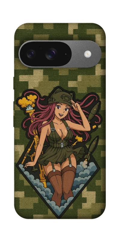 Чохол на Google Pixel 10 Military Waifu фото 1 з 1