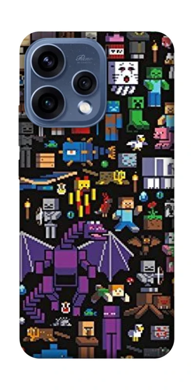 Чохол на Oppo Reno 15 Minecraft v5 фото 1 з 2