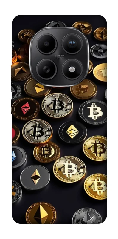 Чохол на Xiaomi Redmi Note 15 5G Many coins фото 1 з 1