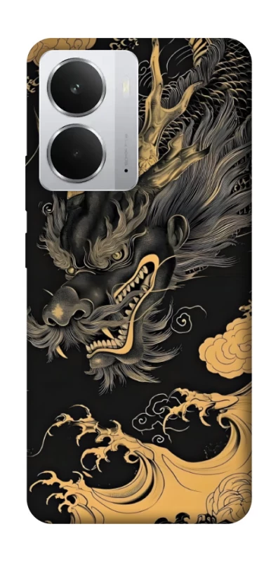 Чохол на Realme 14 gold dragon фото 1 з 1