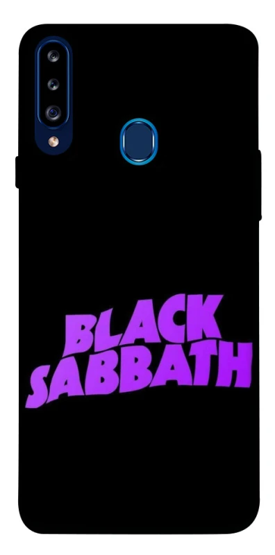 Чохол на Samsung Galaxy A20s Black Sabbath logo ver.1 фото 1 Чохол на Samsung Galaxy A20s Black Sabbath logo ver.1 фото 1 з 1