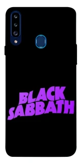 Чохол на Samsung Galaxy A20s Black Sabbath logo ver.1 фото 1 Чохол на Samsung Galaxy A20s Black Sabbath logo ver.1 фото 1 з 1