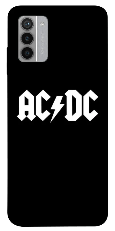 Чехол на Nokia G42 AC/DC logo фото 1 Чехол на Nokia G42 AC/DC logo фото 1 из 1