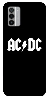 Чохол на Nokia G42 AC/DC logo фото 1 Чохол на Nokia G42 AC/DC logo фото 1 з 1
