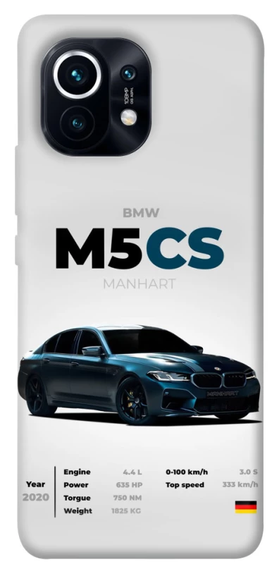 Чохол на Xiaomi Mi 11 BMW M5 CS фото 1 з 1