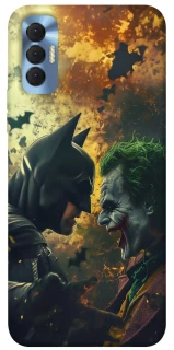 Чехол на TECNO Spark 8P Batman and the Joker фото 1 из 1