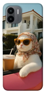 Чохол на Xiaomi Redmi A1 / A2 Stylish Cat Cruise фото 1 з 1