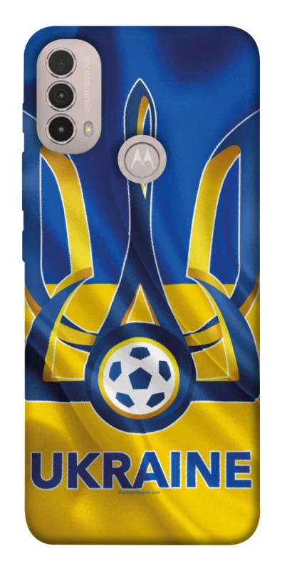 Чохол на Motorola Moto E40 Футбольний Герб v3 фото 1 з 1