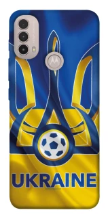 Чохол на Motorola Moto E40 Футбольний Герб v3 фото 1 з 1