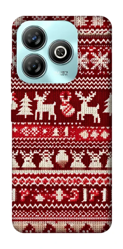 Чохол на ZTE Blade A75 4G Christmas jumper ver.2 фото 1 з 1