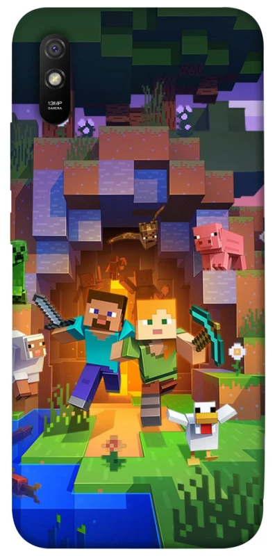 Чехол на Xiaomi Redmi 9A Minecraft game фото 1 из 1
