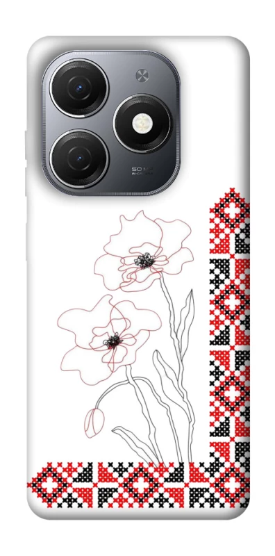 Чехол на TECNO Spark 20 Вышиванка на смартфон фото 1 из 1