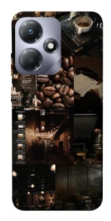 Чохол на Infinix Hot 30i Coffee collage ver.1 фото 1 з 1