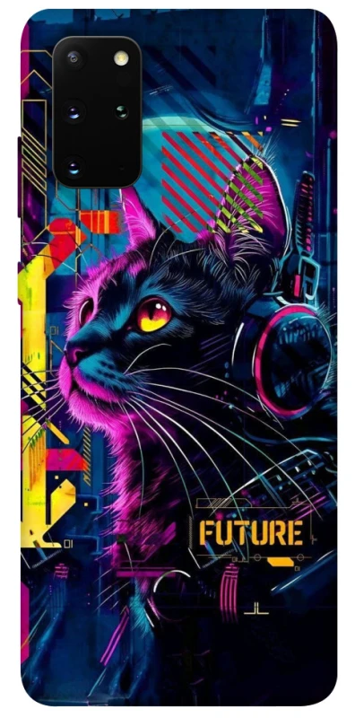 Чохол на Samsung Galaxy S20+ Cyber Cat v2 фото 1 з 1