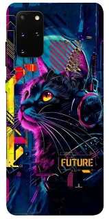 Чохол на Samsung Galaxy S20+ Cyber Cat v2 фото 1 з 1