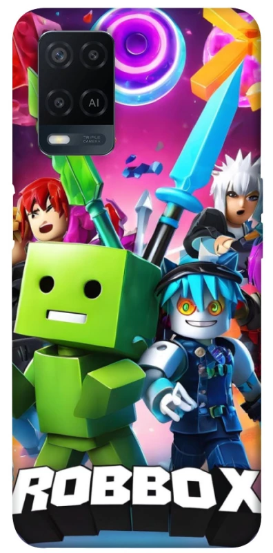 Чохол на Oppo A54 4G Roblox gaming heroes фото 1 з 1