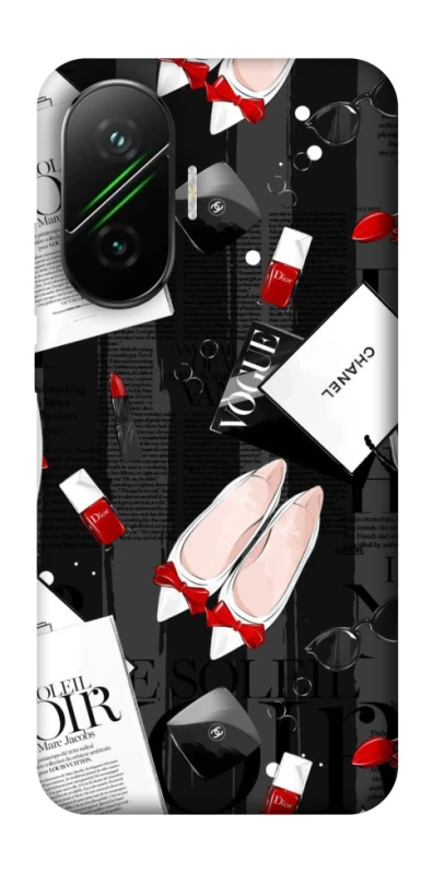 Чехол на Xiaomi Poco F7 Fashion collage ver.4 фото 1 из 1