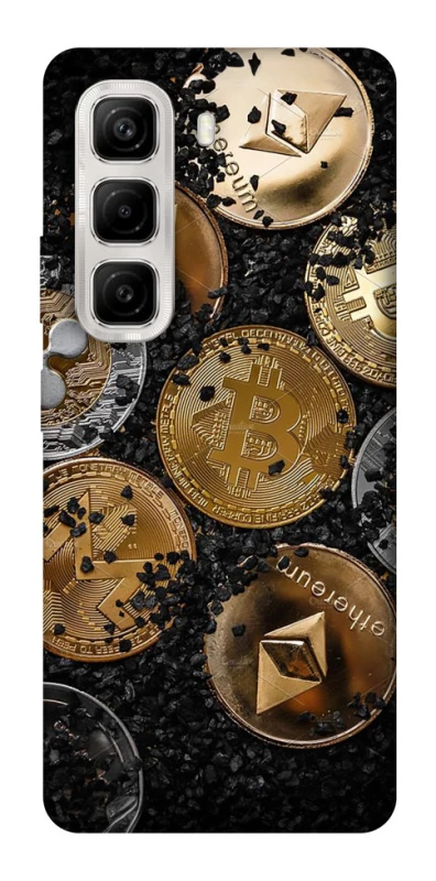 Чохол на Infinix Hot 50 4G Many coins v2 фото 1 з 1