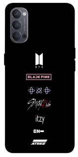 Чехол на Oppo Reno 4 K-pop Logo фото 1 из 1