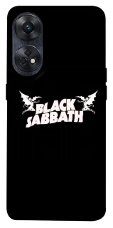 Чехол на Oppo Reno 8T 4G Black Sabbath logo ver.2 фото 1 из 1