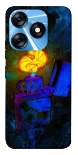 Чехол на TECNO Spark 10 Зажигалка фото 1 из 1