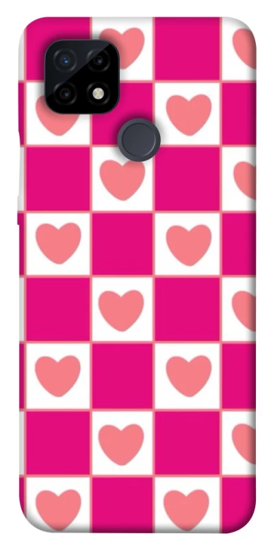 Чохол на Realme C21 Chess heart фото 1 з 1