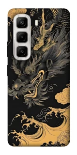 Чохол на Infinix Hot 50 4G gold dragon фото 1 з 1