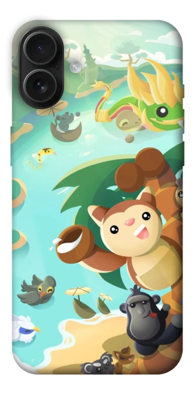 Чехол на Apple iPhone 16 Plus Adopt Me Tropical Adventure фото 1 из 1