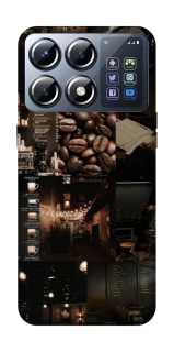 Чохол на Xiaomi POCO X8 Pro Coffee collage ver.1 фото 1 з 1