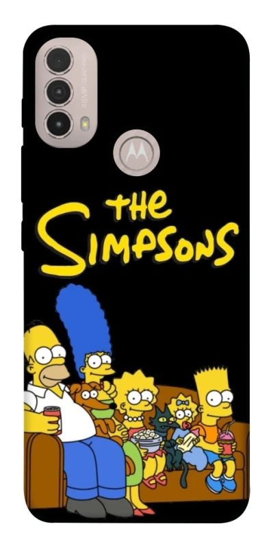 Чохол на Motorola Moto E40 The Simpsons фото 1 з 1