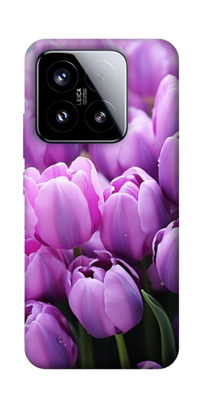 Чехол на Xiaomi 15 Фиолетовые тюльпаны фото 1 из 1