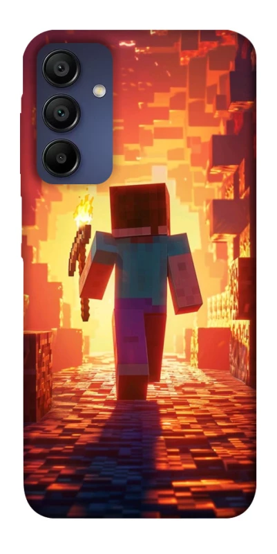 Чохол на Samsung Galaxy A15 4G/5G Minecraft adventure фото 1 з 1