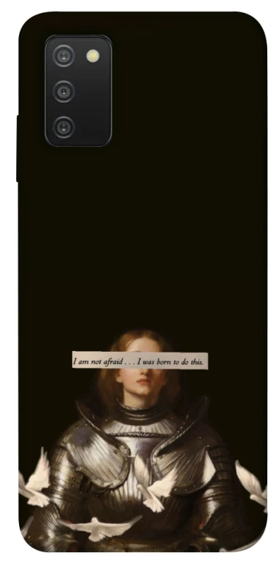 Чохол на Samsung Galaxy A03s Not afraid фото 1 з 1