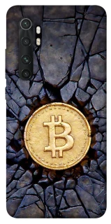 Чохол на Xiaomi Mi Note 10 Lite Bitcoin cracks фото 1 з 1