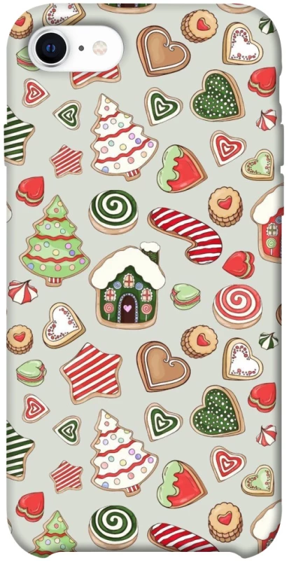 Чехол на Apple iPhone SE (2020) Новогодний v7 фото 1 из 1