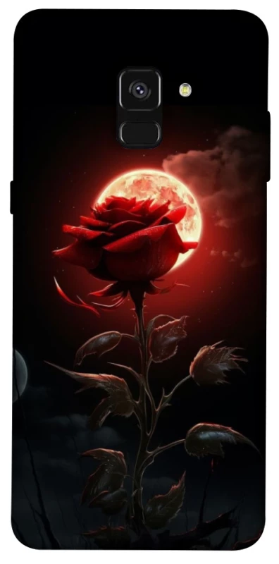 Чохол на Samsung A530 Galaxy A8 (2018) Червона троянда фото 1 з 1