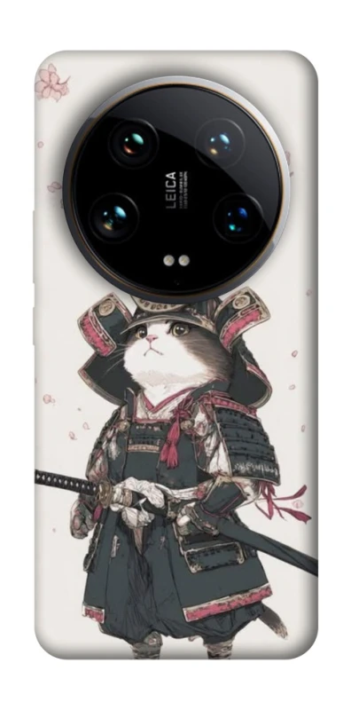 Чохол на Xiaomi 14 Ultra Samurai Cat Warrior фото 1 з 1