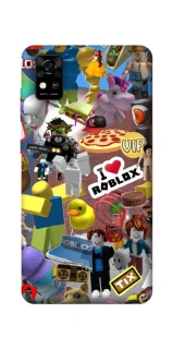 Чехол на ZTE Blade A31 Roblox collage ver.5 фото 1 из 1