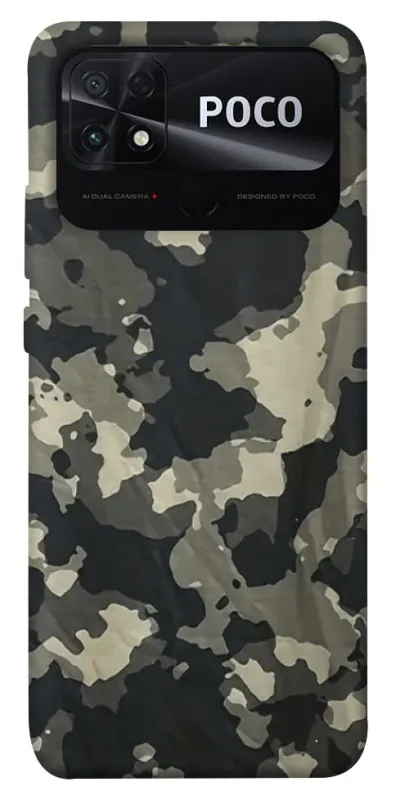 Чохол на Xiaomi Poco C40 Camouflage v10 фото 1 з 1