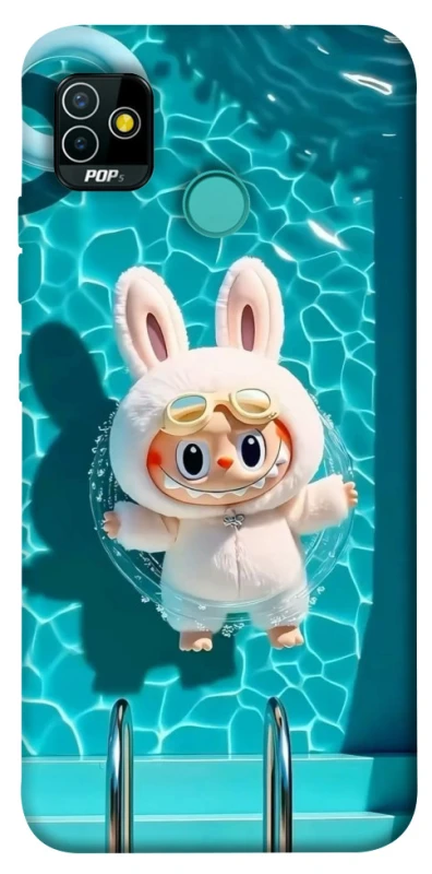 Чохол на TECNO POP 5 Labubu in the pool ver.2 фото 1 з 1