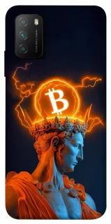 Чохол на Xiaomi Poco M3 Bitcoin God фото 1 з 1